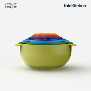 Joseph Joseph Nest 9 Plus Bowl Set - Multi Colour