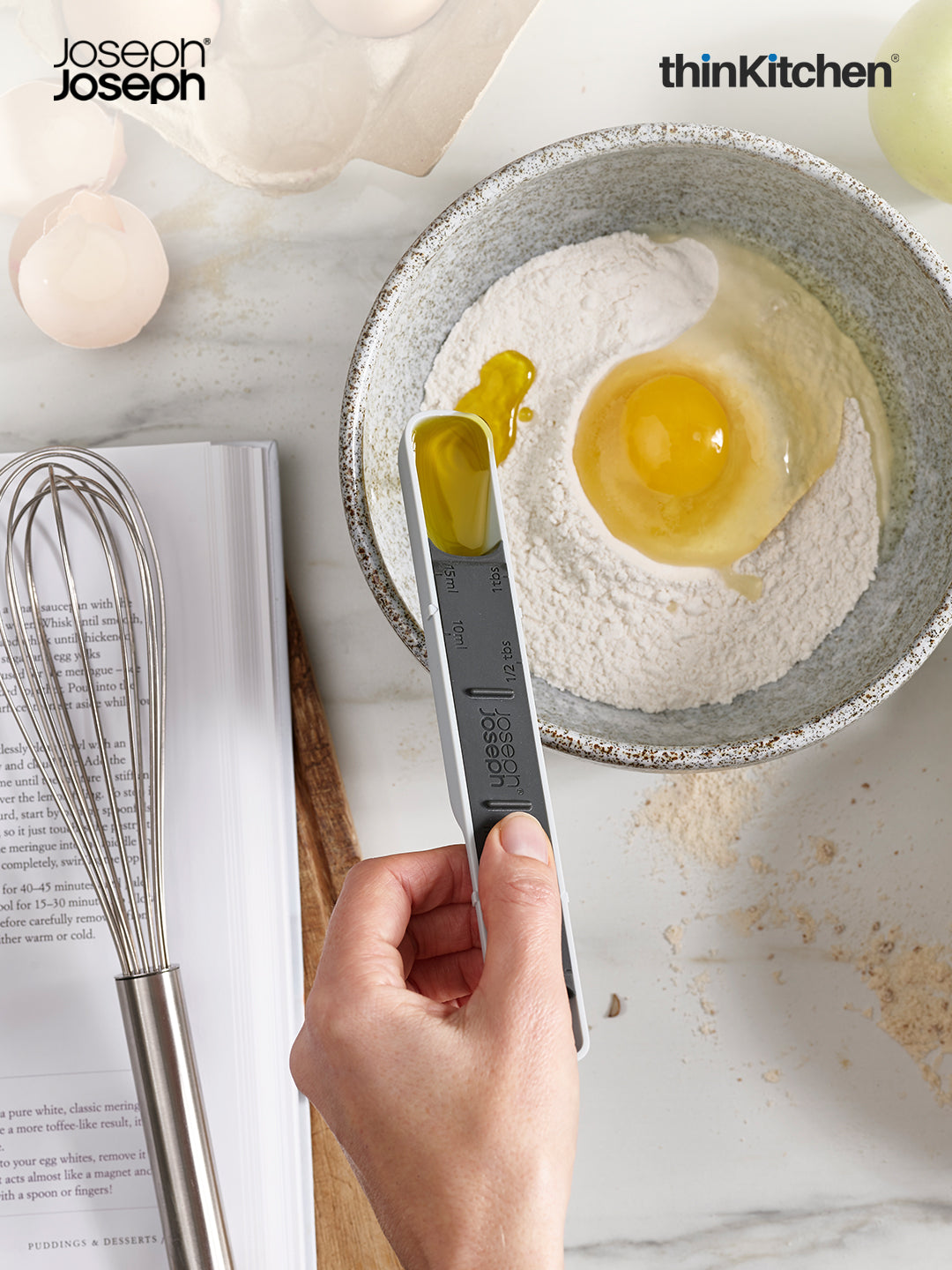 Joseph Joseph Measure-Up Measuring Spoon - Blue