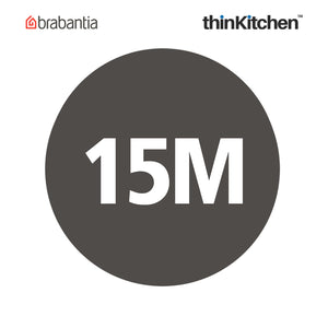 Brabantia Hangon Drying Rack, 15 meters, Matt Black