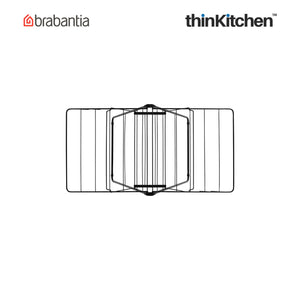 Brabantia Hangon Drying Rack, 15 meters, Matt Black