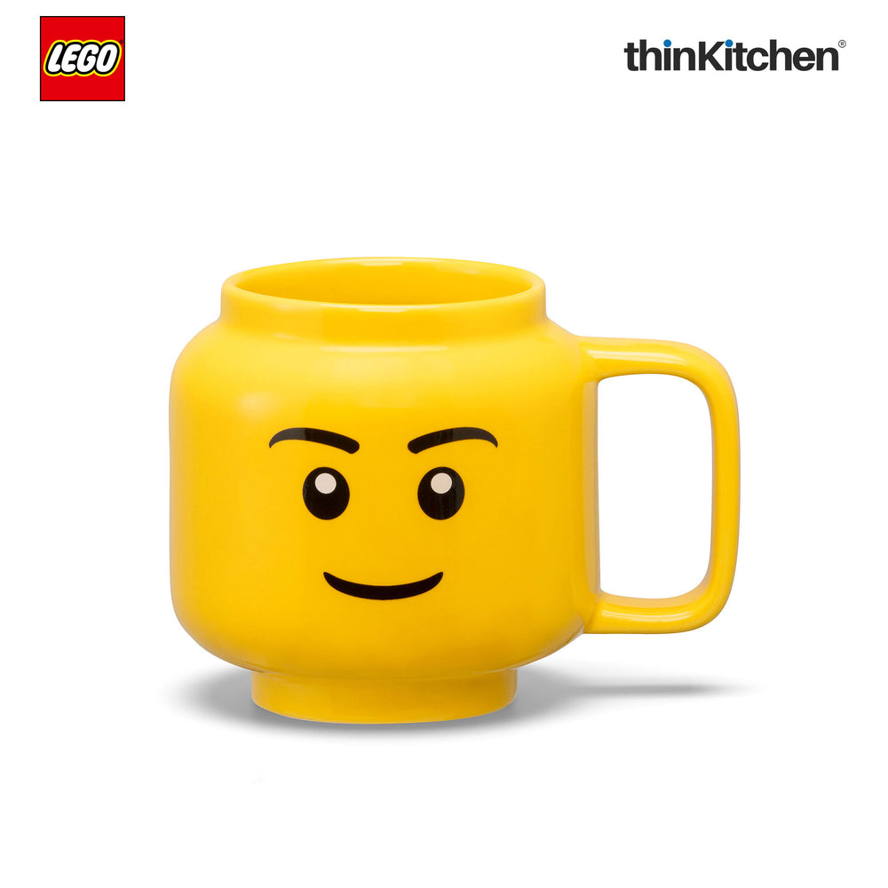 Lego Iconic Ceramic Mug for Tea, Coffee, 255ml  for Kids & Adults | Gift Mug for Office & Home Use