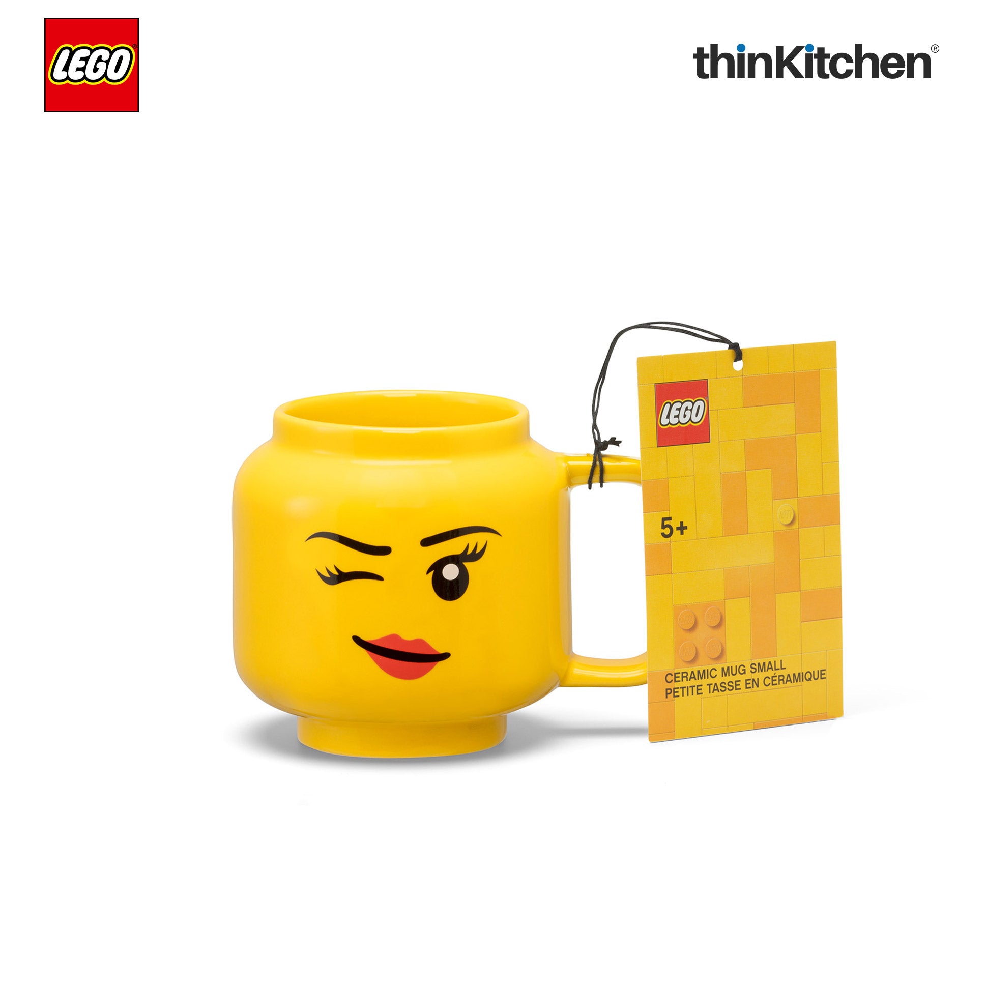 Lego Iconic Winking Ceramic Mug for Tea, Coffee, 255ml  for Kids & Adults | Gift Mug for Office & Home Use - 7