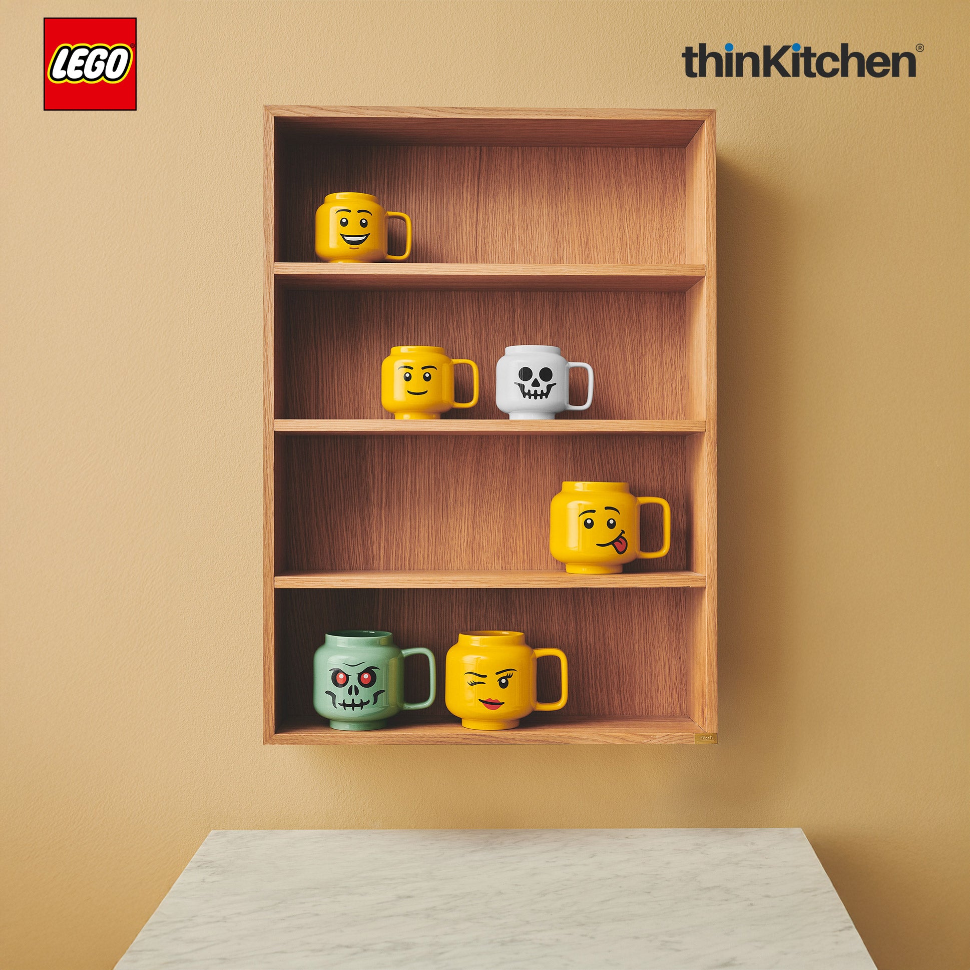 Lego Iconic Skelaton Ceramic Mug for Tea, Coffee, 255ml  for Kids & Adults | Gift Mug for Office & Home Use - 5