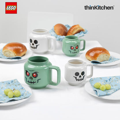 Lego Iconic Skelaton Ceramic Mug for Tea, Coffee, 255ml  for Kids & Adults | Gift Mug for Office & Home Use