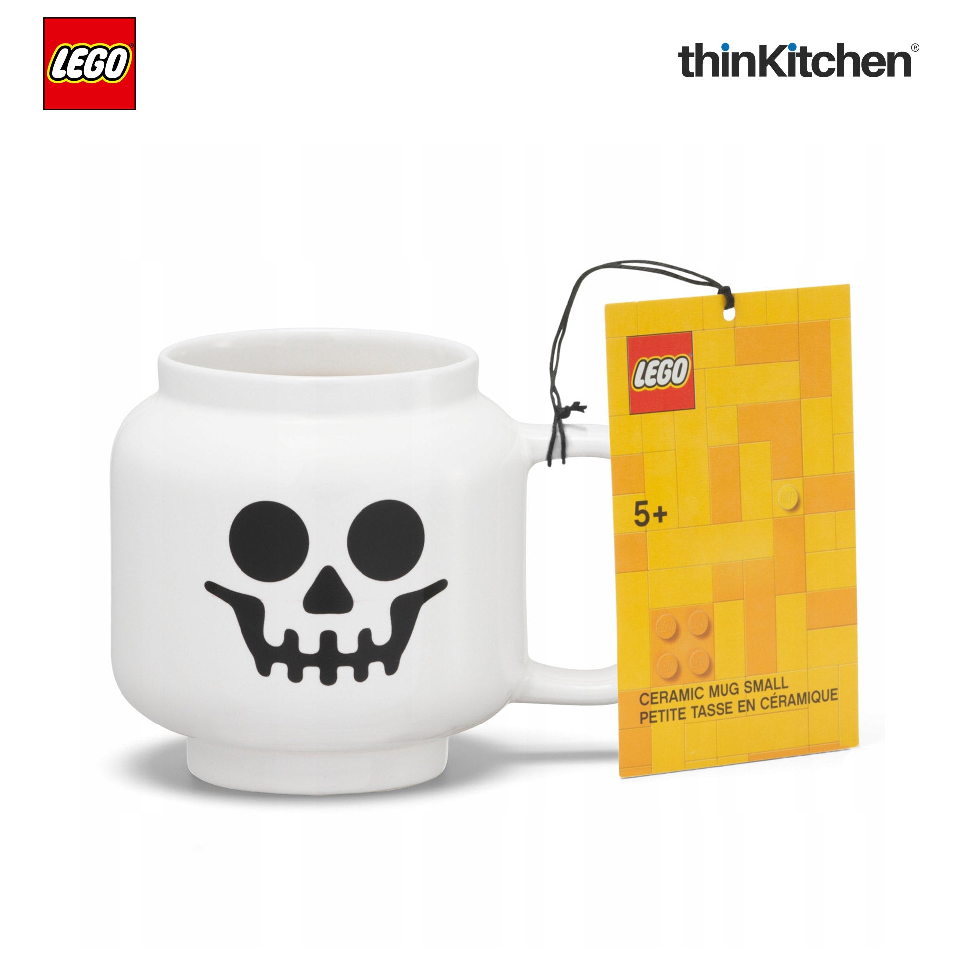 Lego Iconic Skelaton Ceramic Mug for Tea, Coffee, 255ml  for Kids & Adults | Gift Mug for Office & Home Use - 7