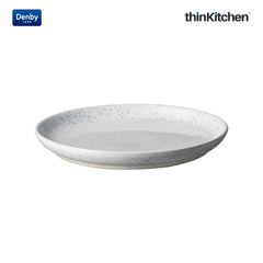 Denby Studio Blue Chalk Small Coupe Plate, 17cm
