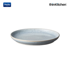 Denby Studio Blue Pebble Small Coupe Plate, 17cm