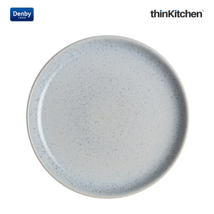 Denby Studio Blue Pebble Coupe Dinner Plate