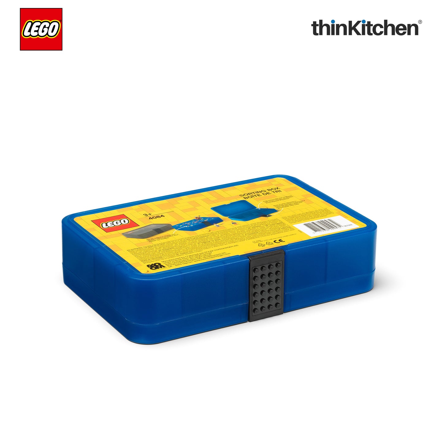 Lego Iconic Series Sorting Box, Toy Storage, Multipurpose Organizer - Blue