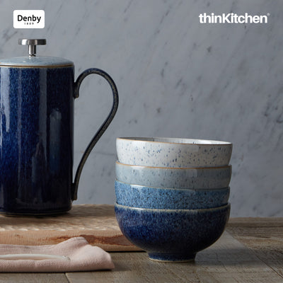 Denby 410ml Premium Studio Blue Flint Rice Bowl
