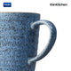 Denby Studio Blue Flint & Chalk Ridged Mug