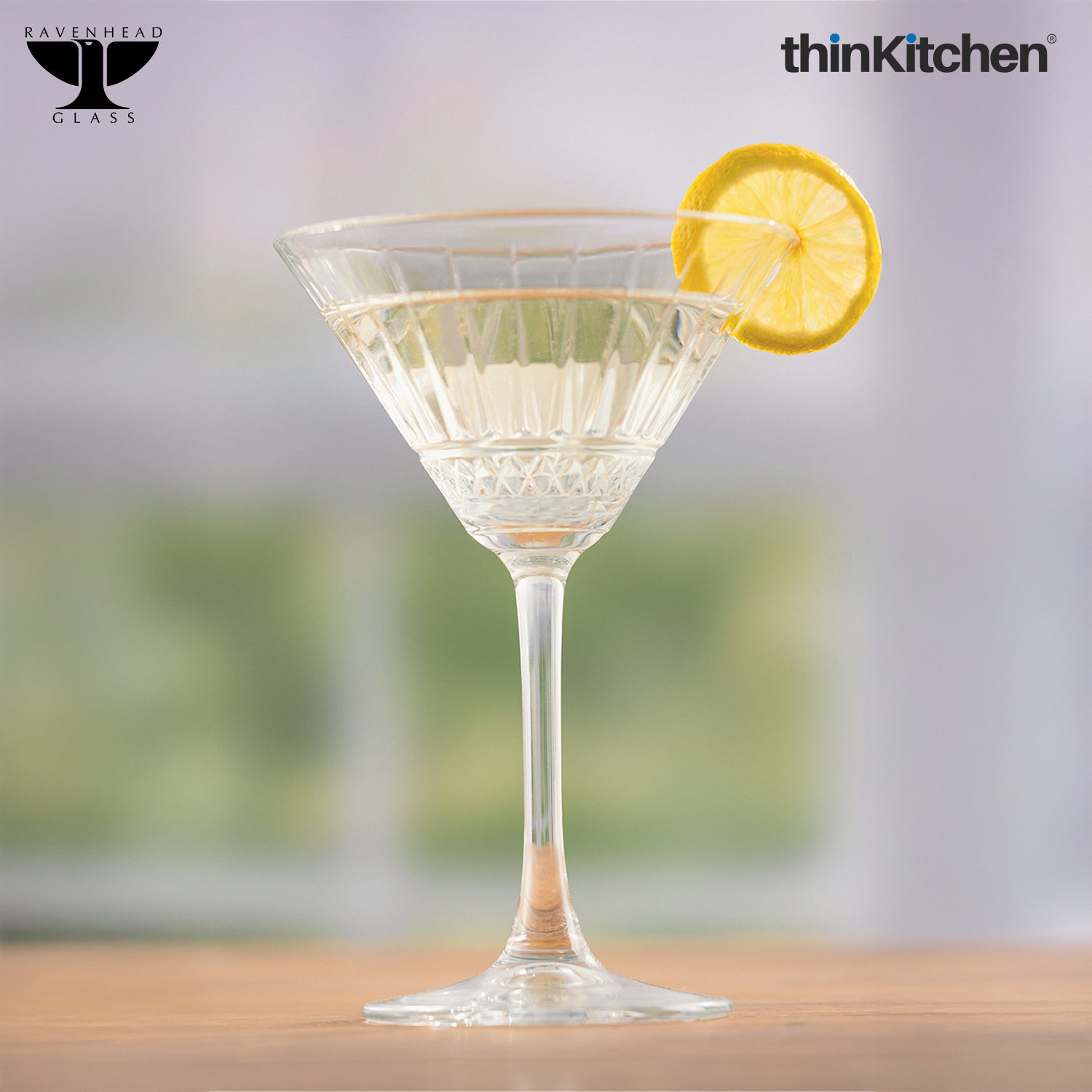 Ravenhead Winchester Martini Glasses Set of 2 – 230ml Cocktail Glasses - 1