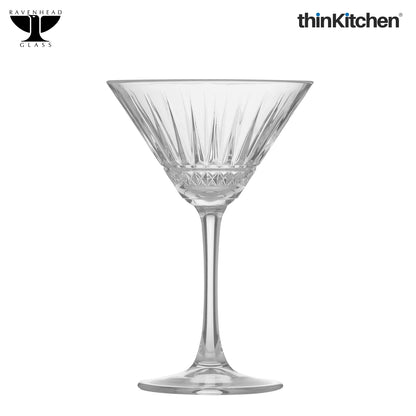 Ravenhead Winchester Martini Glasses Set of 2 – 230ml Cocktail Glasses