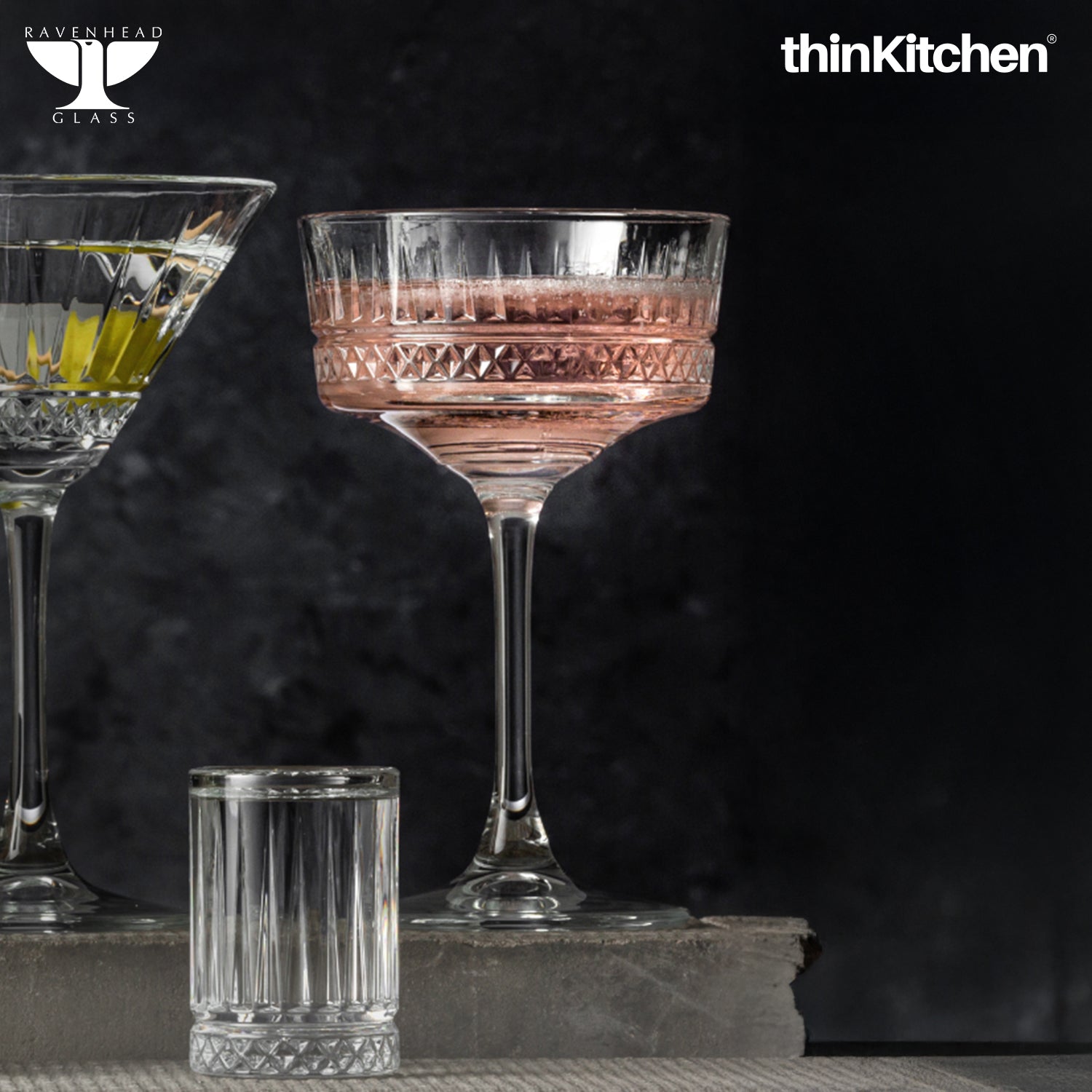Ravenhead Winchester Saucer Champagne Glass - 4