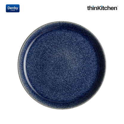 Denby Studio Blue Cobalt Coupe Dinner Plate