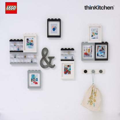 LEGO Decorative Photo Frame - 6x4 Inches, White | Picture Frame for Kids Room, Bedroom & Living Room Decor