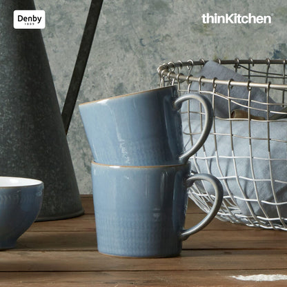 Denby Natural Denim Textured Large Mug