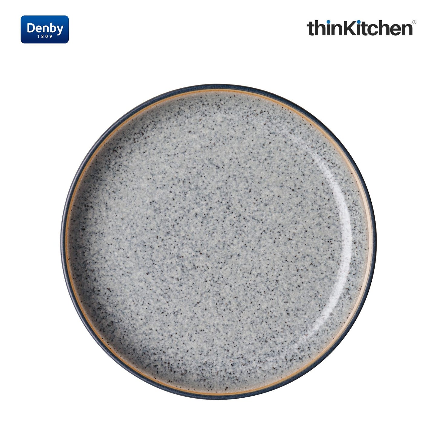 Denby Studio Grey Small Coupe Plate