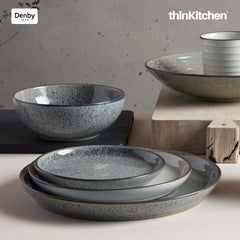 Denby Studio Grey Medium Coupe Plate