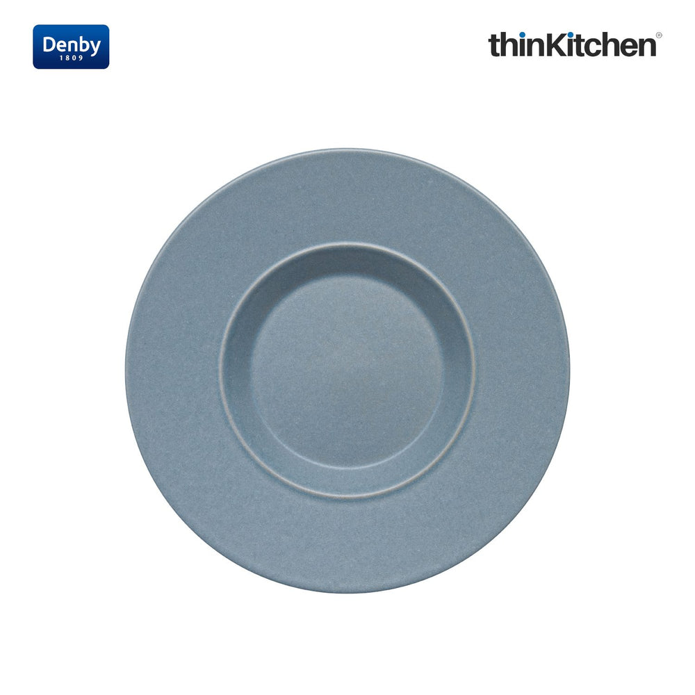Denby Premium Handcrafted Tea & Coffee Saucer x 1 Pc, Impression Blue