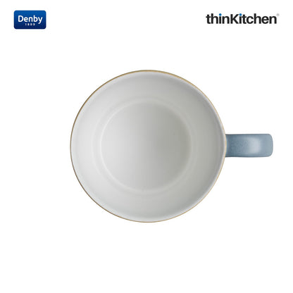 Denby Impression Blue Hourglass Large Mug