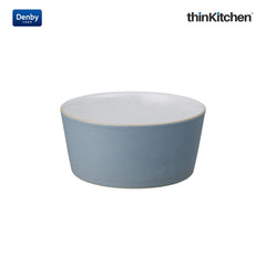Denby Impression Blue Straight Rice Bowl, 400ml