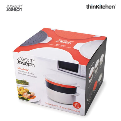 Joseph Joseph M-Cuisine Microwave 4-Piece Stackable Cooking Set