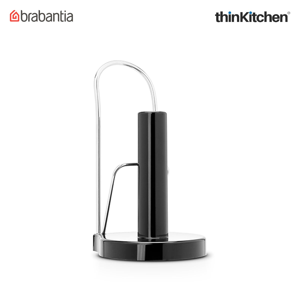 Brabantia Kitchen Roll Holder, Free Standing - Brilliant Steel - 5