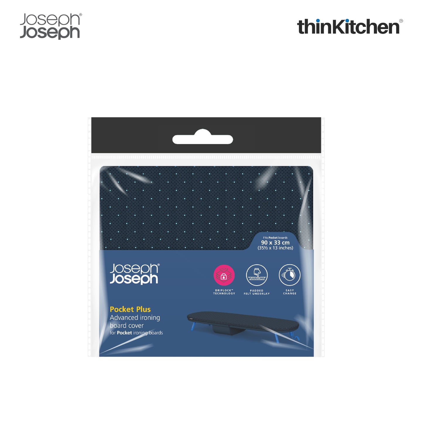Joseph Joseph Pocket Plus Advanced Ironing Board Cover