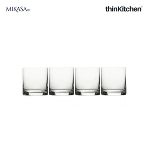 Mikasa Julie Double Old Fashioned Glasses, Set of 4, 426ml