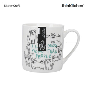 KitchenCraft Creative top Everyday Home Dog Can Mug