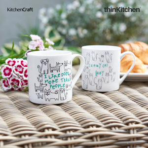 KitchenCraft Creative top Everyday Home Dog Can Mug