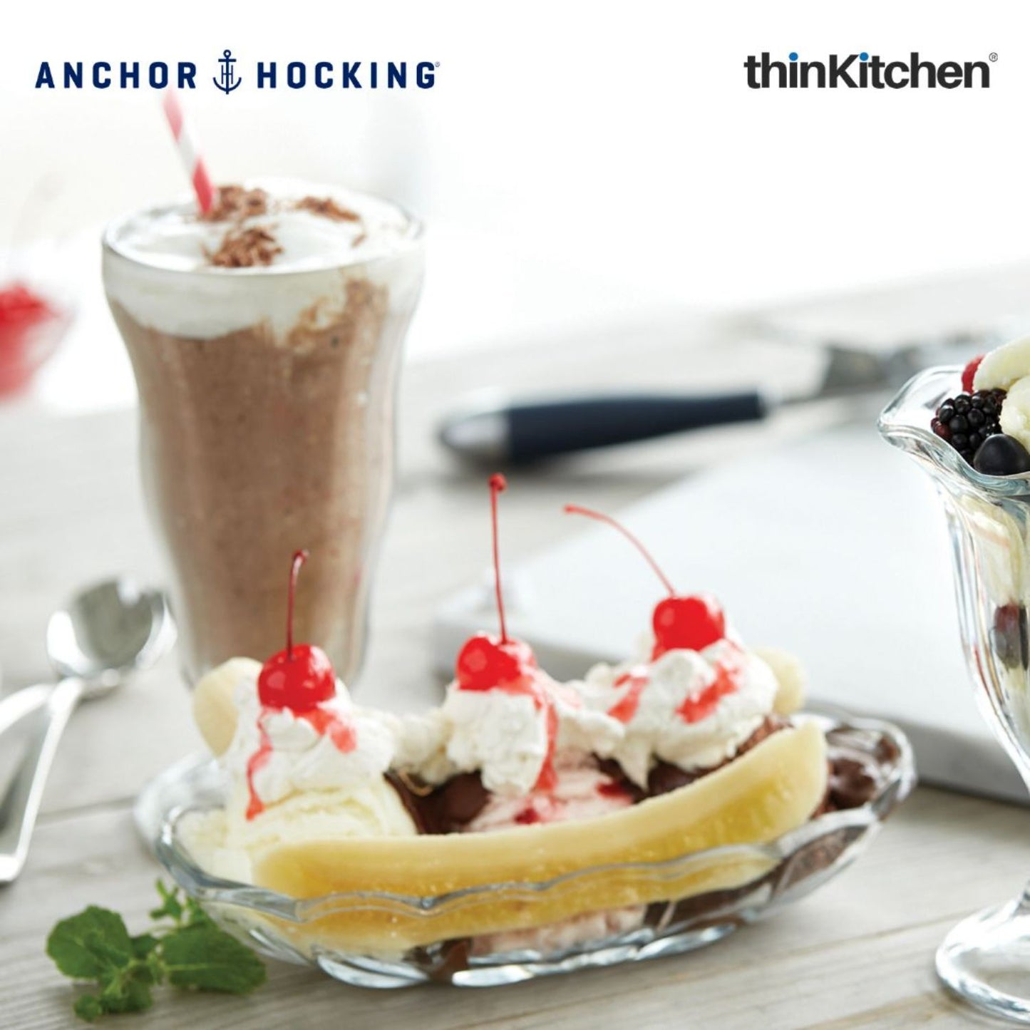 Banana Split Dessert Glass - 243 ml