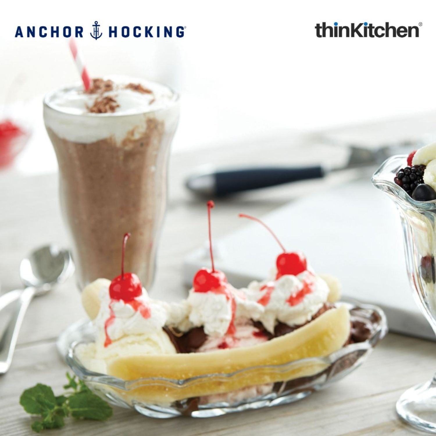 Banana Split Dessert Glass - 243 ml - 1