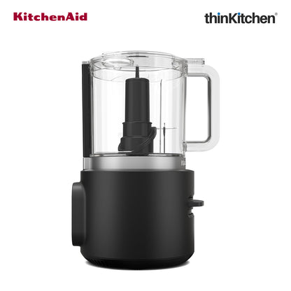 KitchenAid Go Cordless Electric Vegetable Chopper, 1.18L, Black Matte – Battery Sold Separately