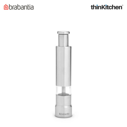 Brabantia Matt Steel Profile Salt and Pepper Crusher Set