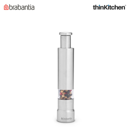 Brabantia Matt Steel Profile Salt and Pepper Crusher Set