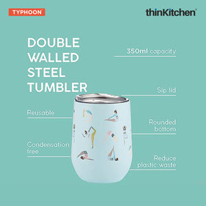 Typhoon Pure Active Tumbler, Blue,  350ml