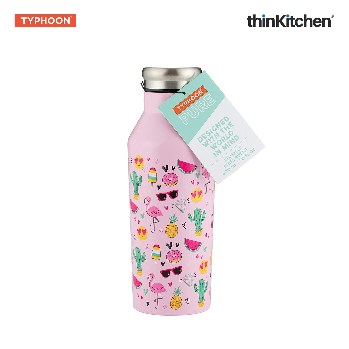 Typhoon Pure Kids Emoji Bottle 600ml