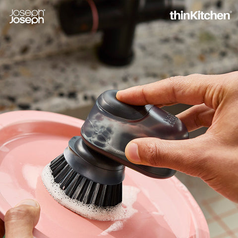 Joseph Joseph SinkTech Soap-disp palm brush with stand