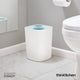 Joseph Joseph Split™ Waste & Recycling Bin, 8L, Light Blue