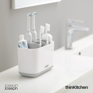 Joseph Joseph EasyStore™ Large Toothbrush Holder, Grey