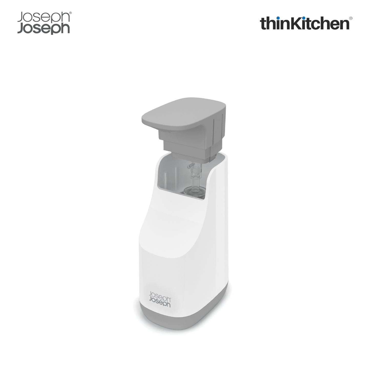 Joseph Joseph Plastic Slim Compact Soap Dispenser Grey