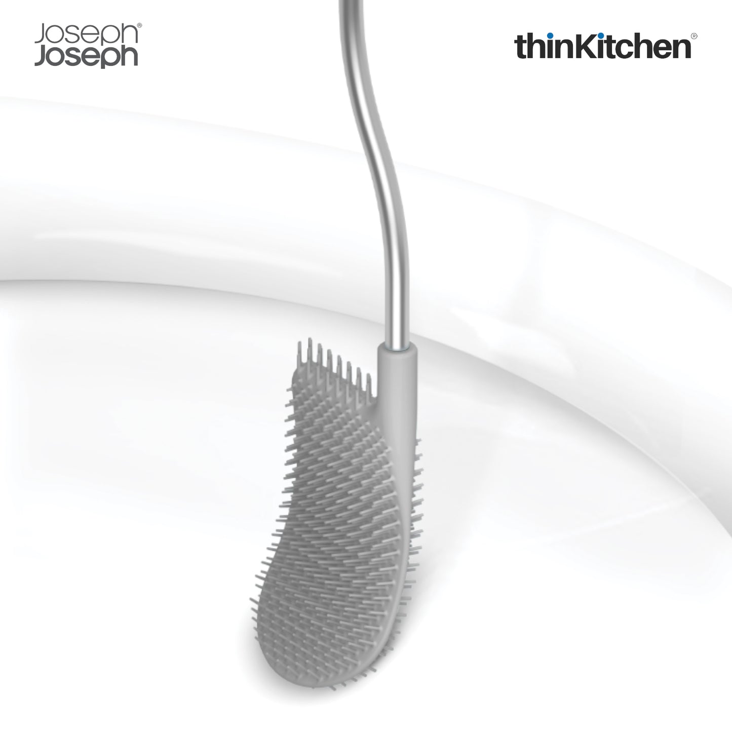 Joseph Joseph Flex Toilet Brush Grey