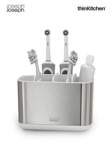 Joseph Joseph EasyStore Steel Large Toothbrush Caddy