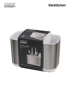 Joseph Joseph EasyStore Steel Large Toothbrush Caddy