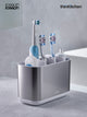 Joseph Joseph EasyStore Steel Large Toothbrush Caddy