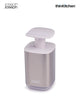 Joseph Joseph Presto Steel Soap Dispenser, White