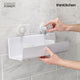Joseph Joseph EasyStore™ Large Shower Shelf with Removable Mirror, White