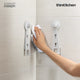 Joseph Joseph EasyStore™ Corner Shower Shelf with Removable Mirror, White